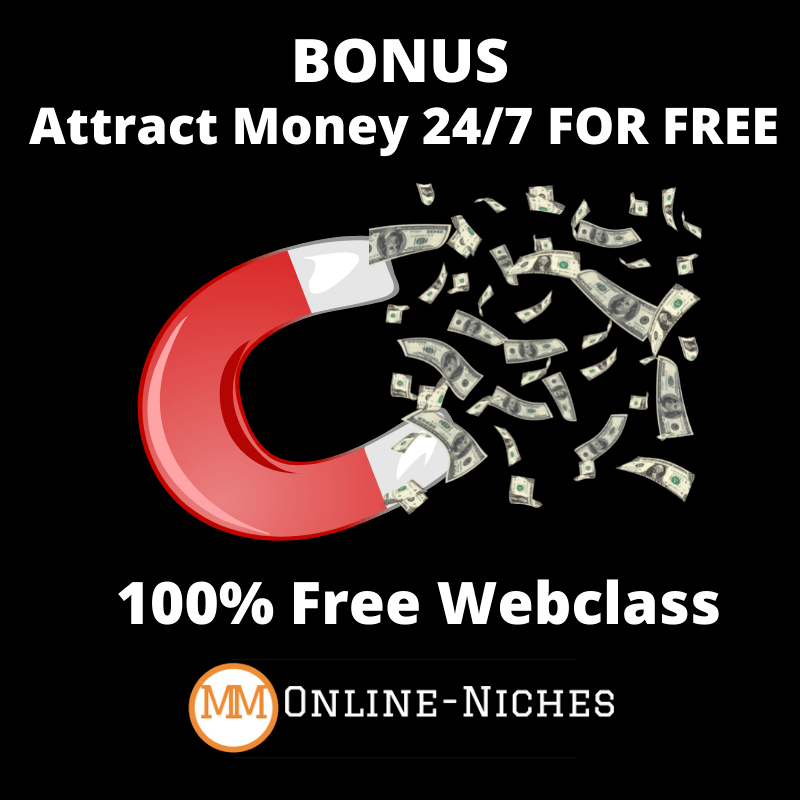 Attract Money 24/7  For Free 